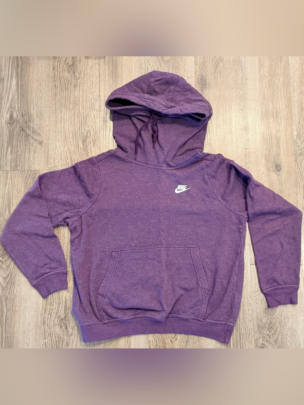 Nike Purple Zip-Up Hoodie Jacket